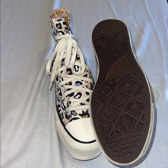 Converse MYSTIC LEOPARD Chuck Taylor LIFT PLATFORM High Top MAKE MAGIC SZ 7 - Picture 7 of 8
